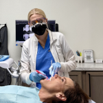 Largo Dentist working with patient in chair